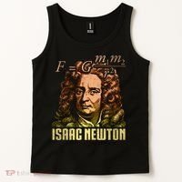 Isaac Newton Gravitation Physicist Physics Science Astronomy Tank Top thumb 2