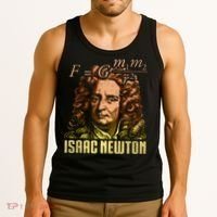Isaac Newton Gravitation Physicist Physics Science Astronomy Tank Top thumb 3