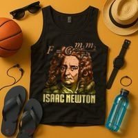 Isaac Newton Gravitation Physicist Physics Science Astronomy Tank Top thumb 4