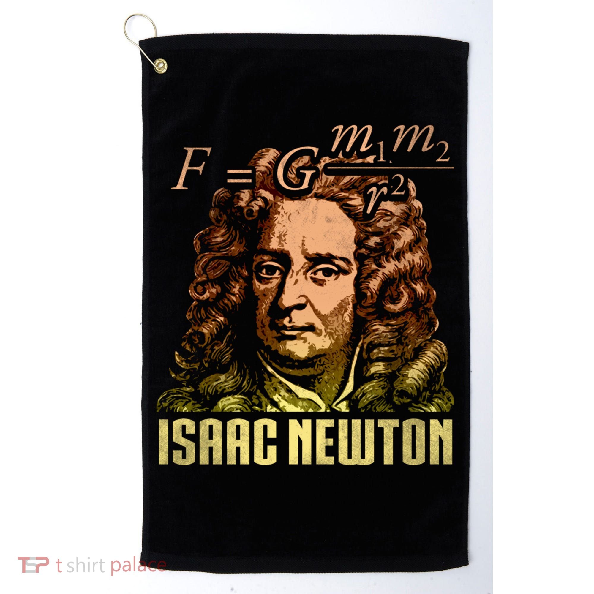 Isaac Newton Gravitation Physicist Physics Science Astronomy Golf Towel