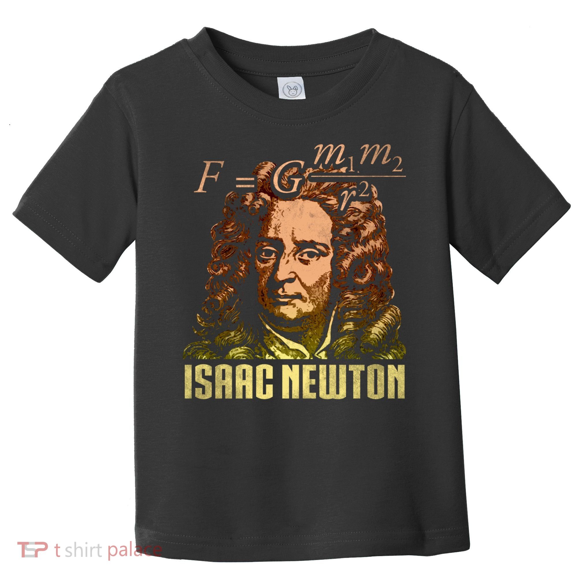 Isaac Newton Gravitation Physicist Physics Science Astronomy Toddler T-Shirt