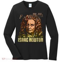 Isaac Newton Gravitation Physicist Physics Science Astronomy Women's Long Sleeve Shirt thumb 0