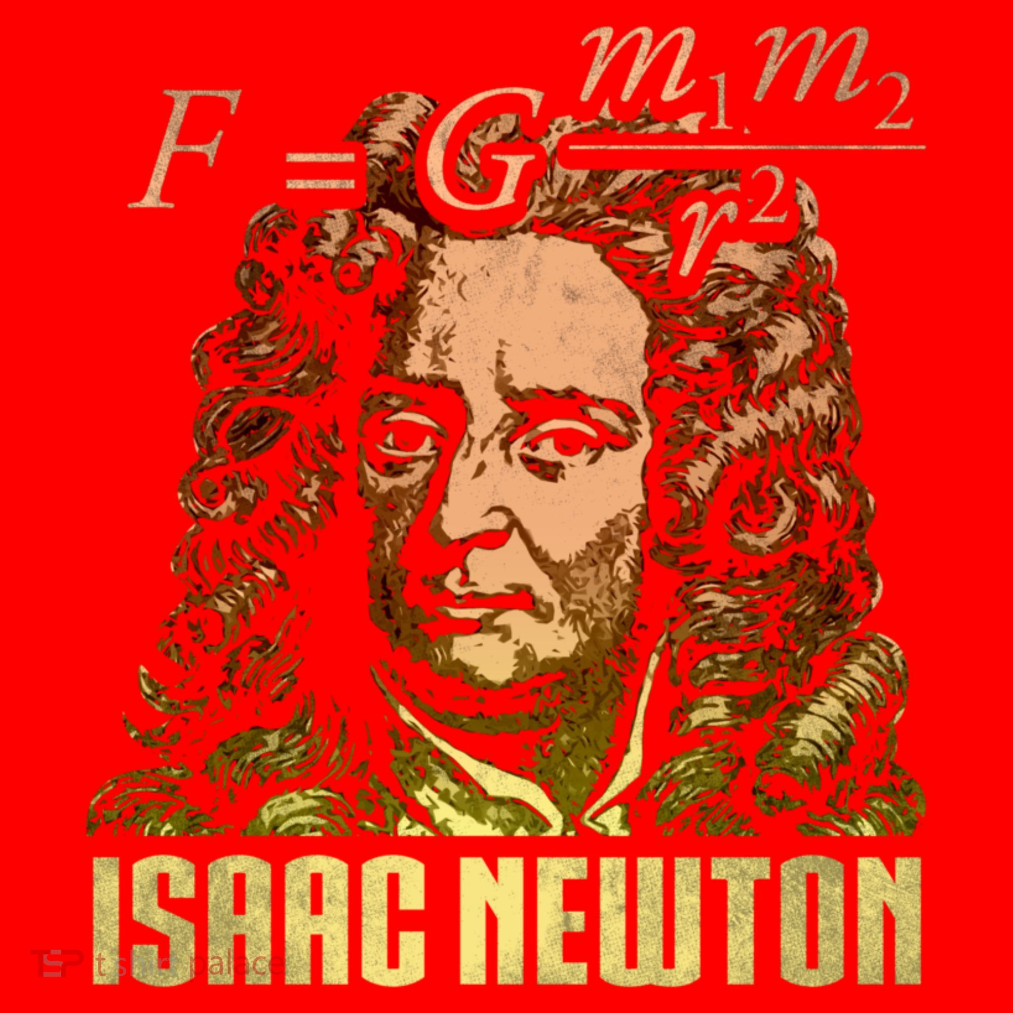 Isaac Newton Gravitation Physicist Physics Science Astronomy Santa Hat