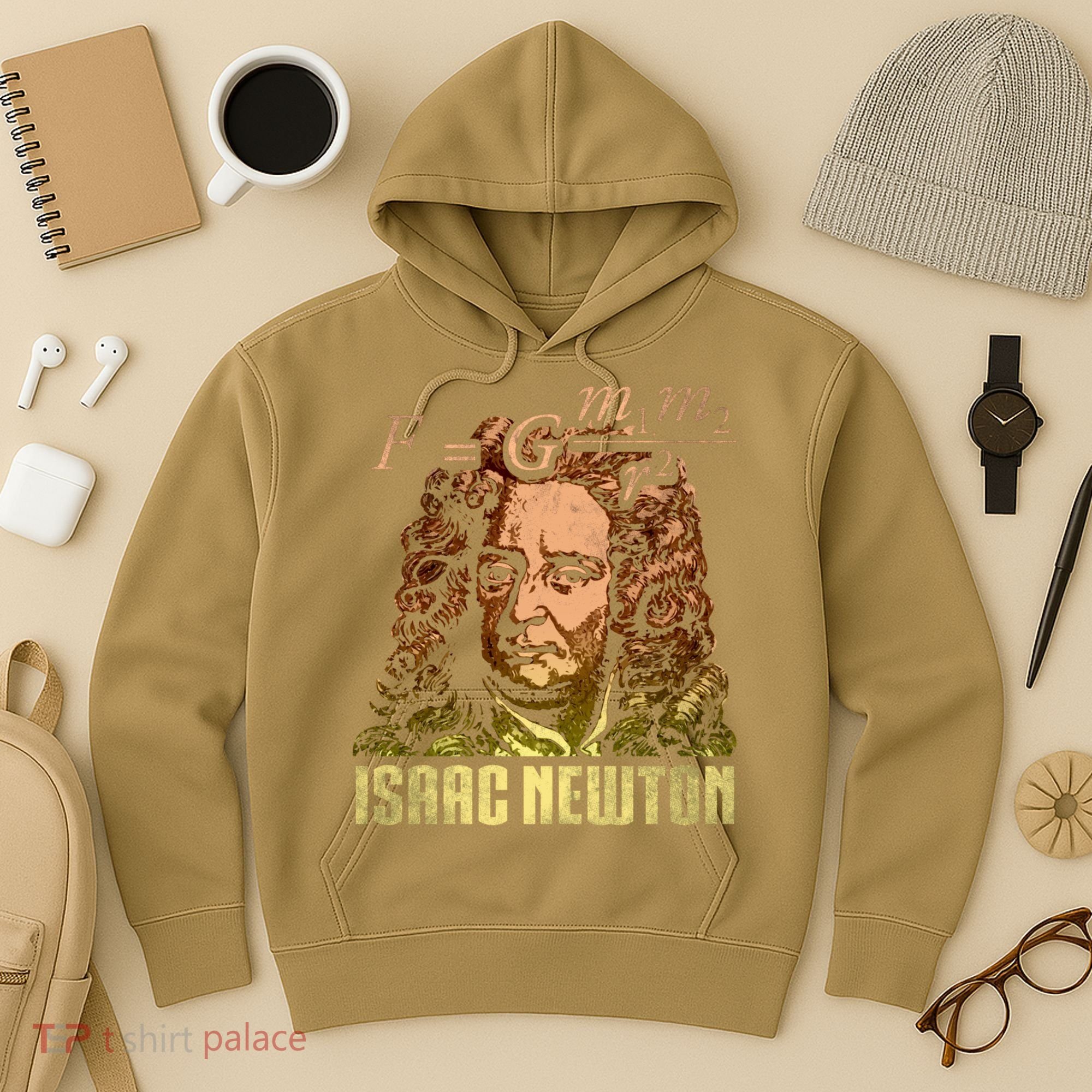 Isaac Newton Gravitation Physicist Physics Science Astronomy Hoodie