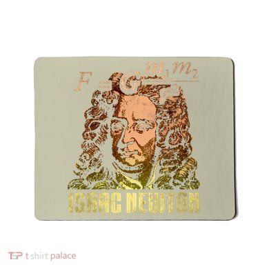 Isaac Newton Gravitation Physicist Physics Science Astronomy Mousepad