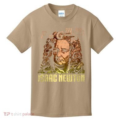 Isaac Newton Gravitation Physicist Physics Science Astronomy Kids T-Shirt