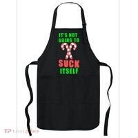 Its Not Going To Suck Itself Funny Inappropriate Xmas Apron thumb 0