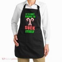 Its Not Going To Suck Itself Funny Inappropriate Xmas Apron thumb 2