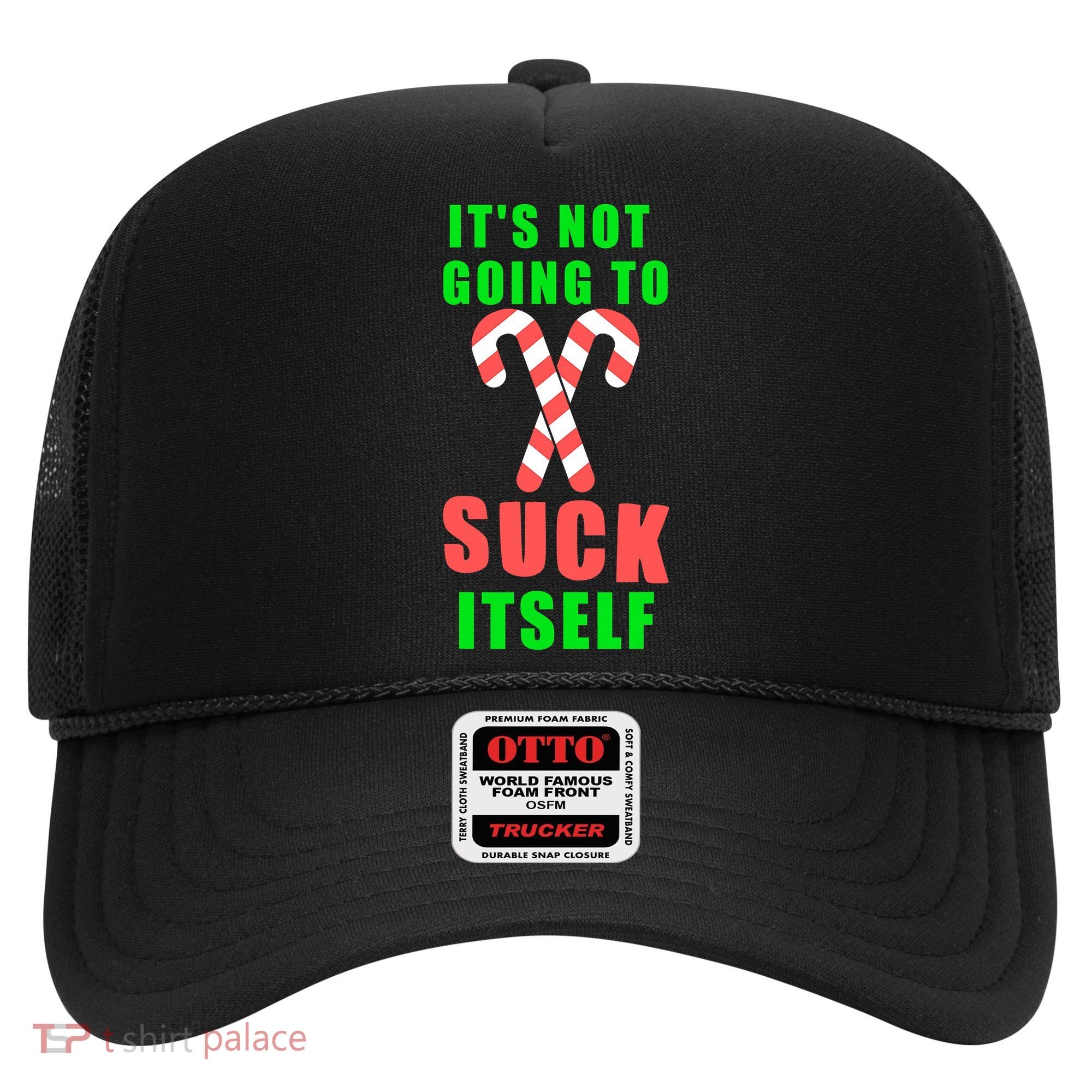 Its Not Going To Suck Itself Funny Inappropriate Xmas Hat