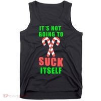 Its Not Going To Suck Itself Funny Inappropriate Xmas Tank Top thumb 0