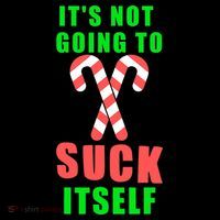 Its Not Going To Suck Itself Funny Inappropriate Xmas Tank Top thumb 6