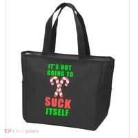 Its Not Going To Suck Itself Funny Inappropriate Xmas Tote Bag thumb 3