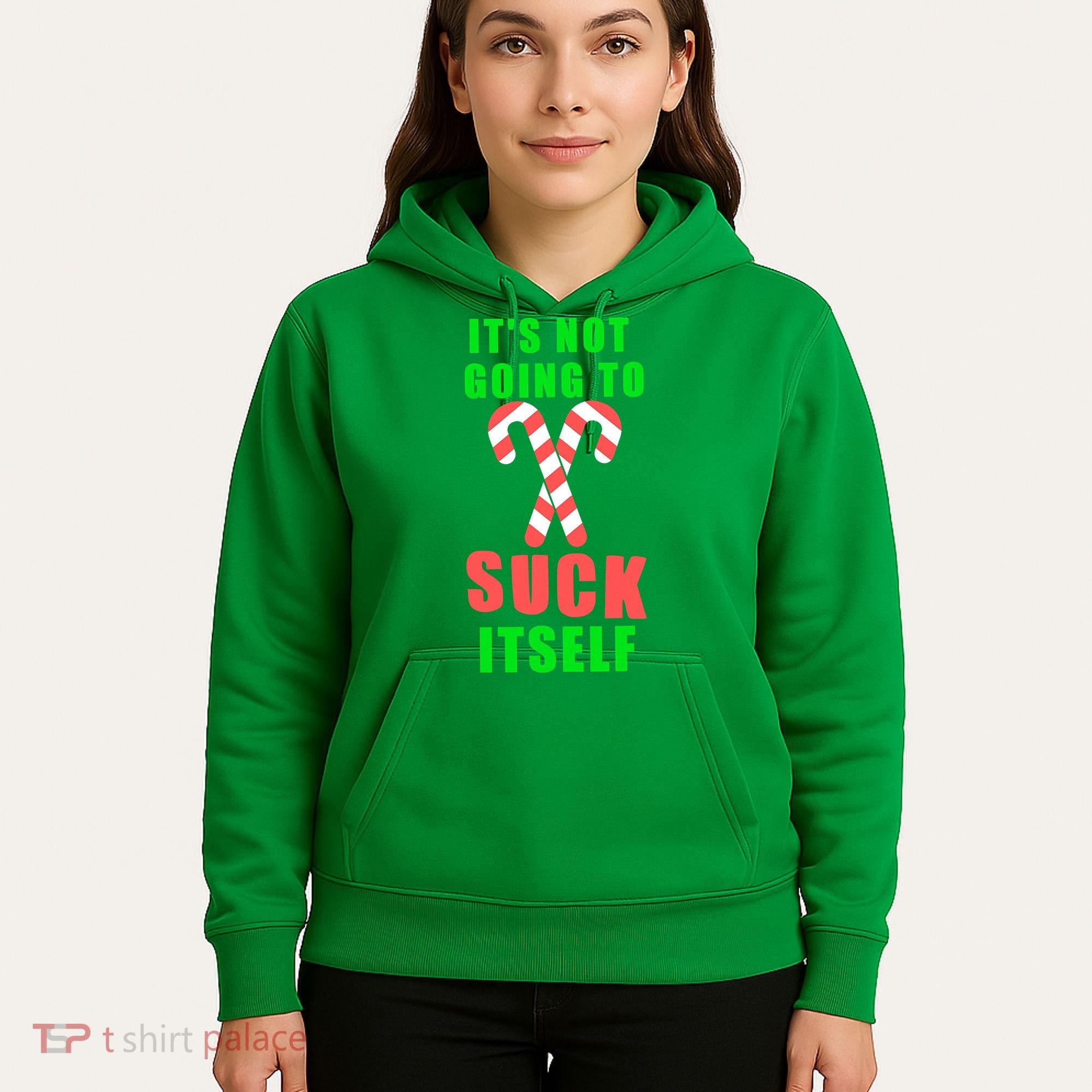 Its Not Going To Suck Itself Funny Inappropriate Xmas Hoodie