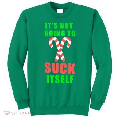 Its Not Going To Suck Itself Funny Inappropriate Xmas Sweatshirt