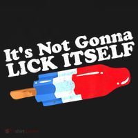 Its Not Gonna Lick Itself Funny Popsicle 4th Of July Gifts Women's Hoodie thumb 2