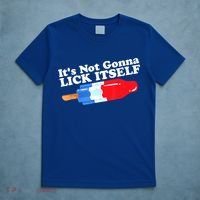 Its Not Gonna Lick Itself Funny Popsicle 4th Of July Gifts T-Shirt thumb 5