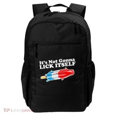 Its Not Gonna Lick Itself Funny Popsicle Backpack