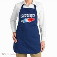 Its Not Gonna Lick Itself Funny Popsicle Apron thumb 2