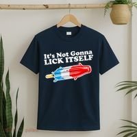 Its Not Gonna Lick Itself Funny Popsicle T-Shirt thumb 2