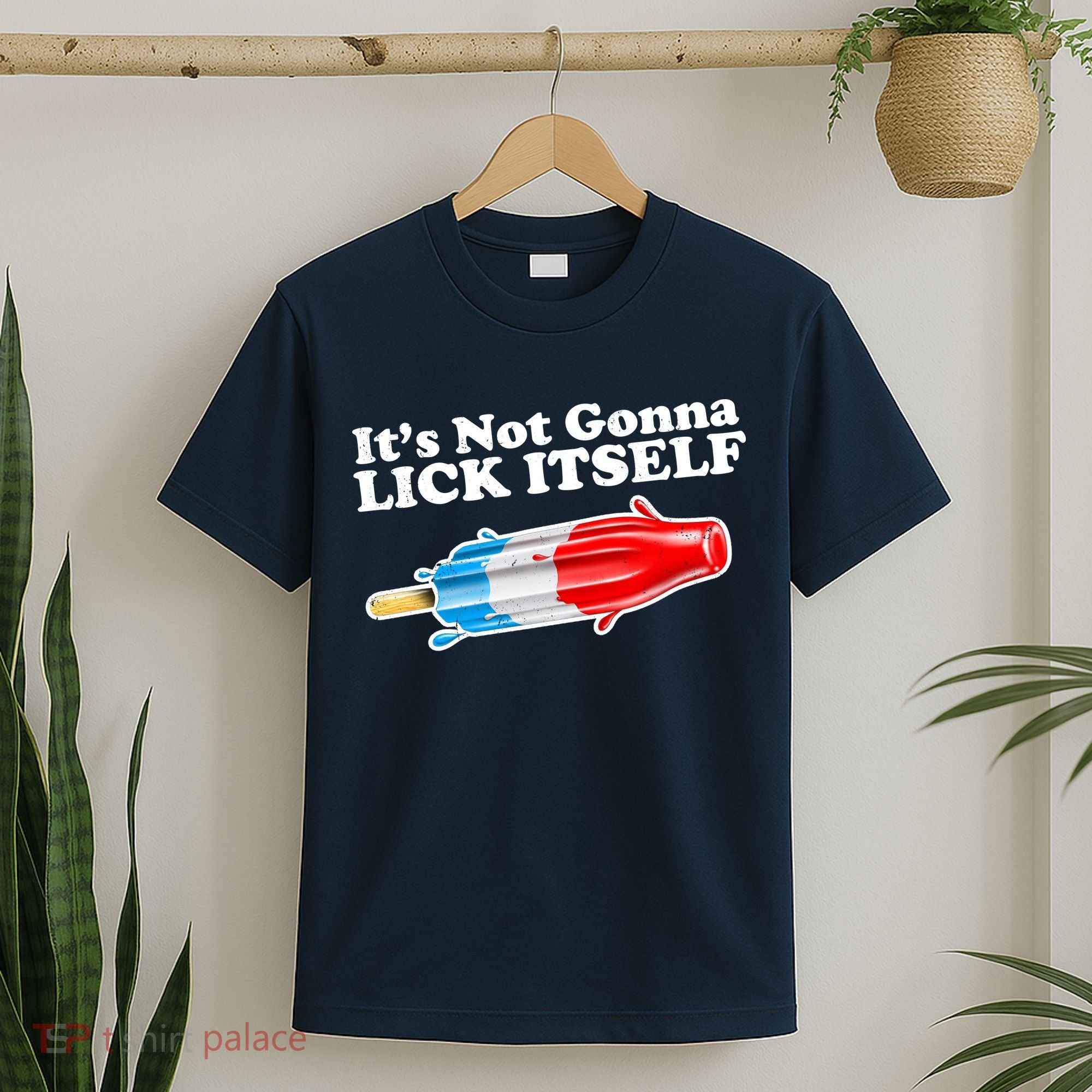 Its Not Gonna Lick Itself Funny Popsicle T-Shirt