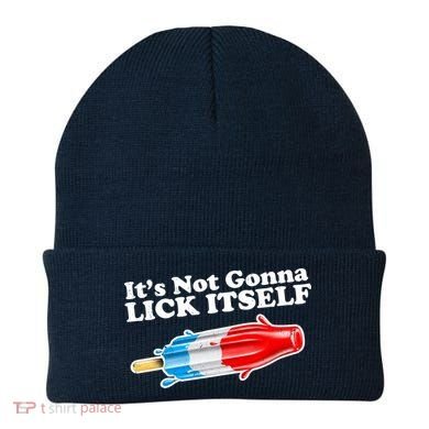 Its Not Gonna Lick Itself Funny Popsicle Beanie