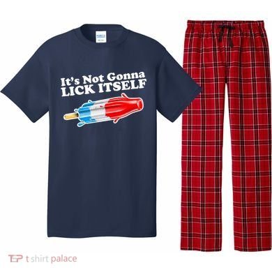 Its Not Gonna Lick Itself Funny Popsicle Pajama Set