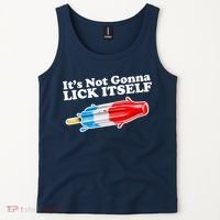 Its Not Gonna Lick Itself Funny Popsicle Tank Top thumb 2