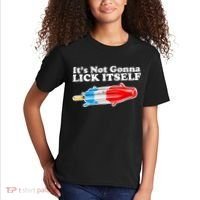 Its Not Gonna Lick Itself Funny Popsicle Kids T-Shirt thumb 2