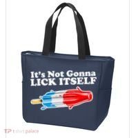 Its Not Gonna Lick Itself Funny Popsicle Tote Bag thumb 3