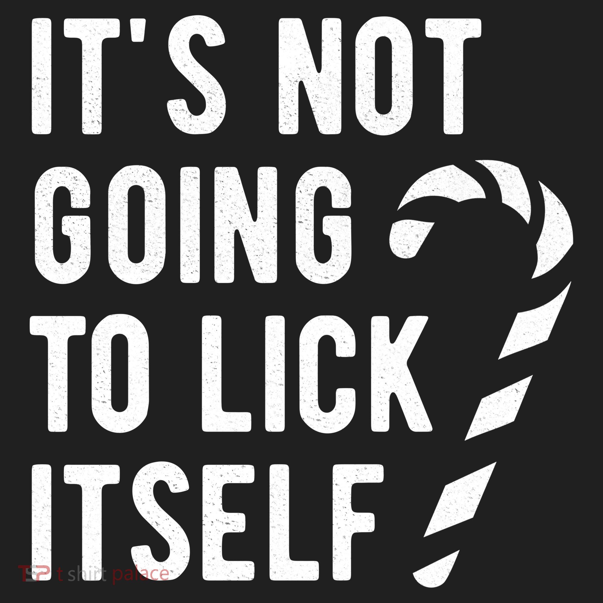 Its Not Going To Lick Itself Funny Christmas Women's Sweatshirt