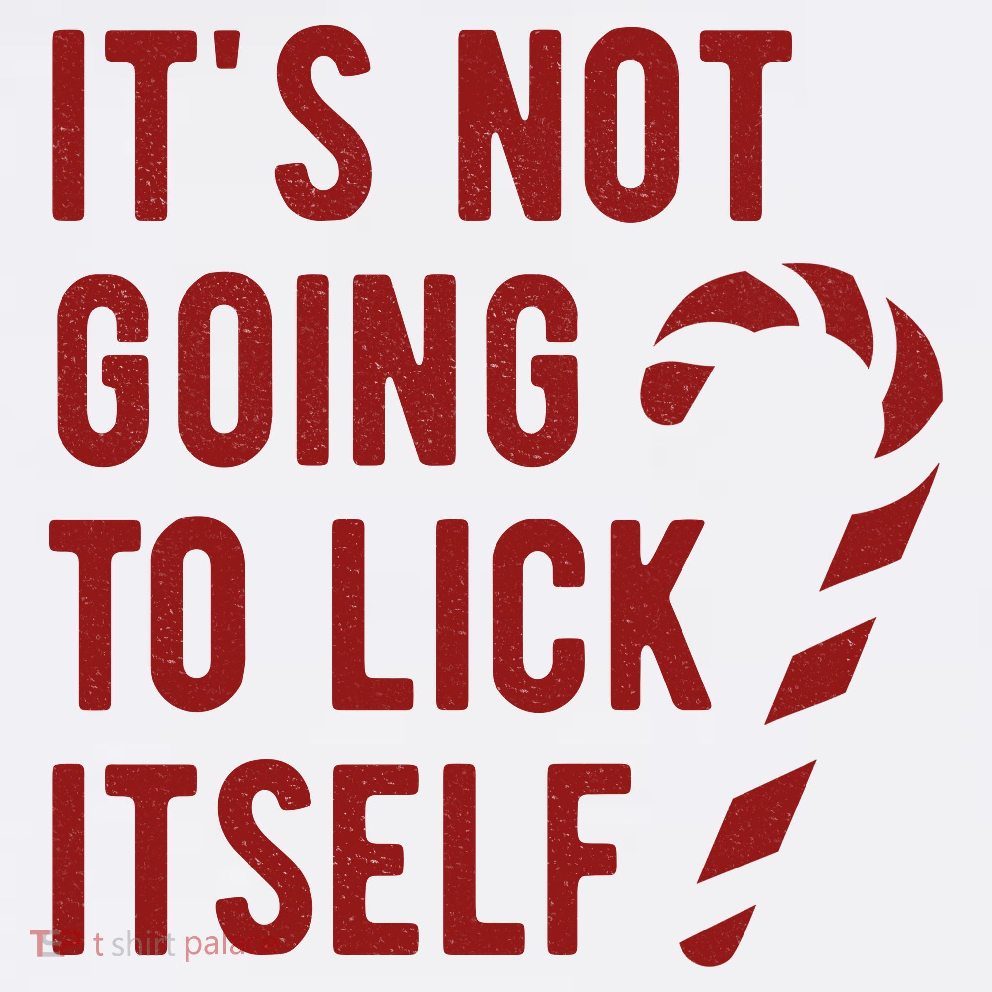Its Not Going To Lick Itself Funny Christmas Women's Tank Top