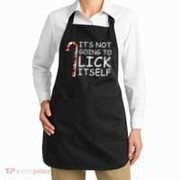 IT'S NOT GOING TO LICK ITSELF Apron thumb 2