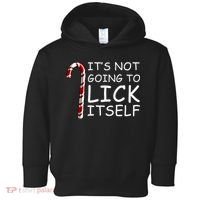 IT'S NOT GOING TO LICK ITSELF Toddler Hoodie thumb 0