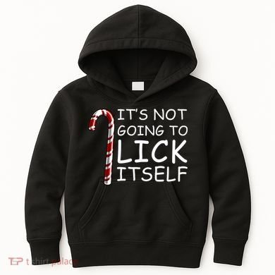 IT'S NOT GOING TO LICK ITSELF Kids Hoodie