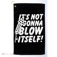 Its Not Gonna Blow Itself Firecracker Golf Towel thumb 0