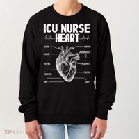 ICU Nurse Heart Women's Sweatshirt thumb 0