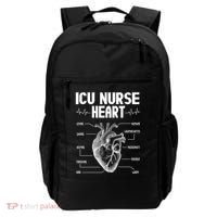 ICU Nurse Heart Backpack thumb 0