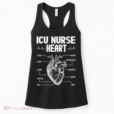 ICU Nurse Heart Women's Tank Top