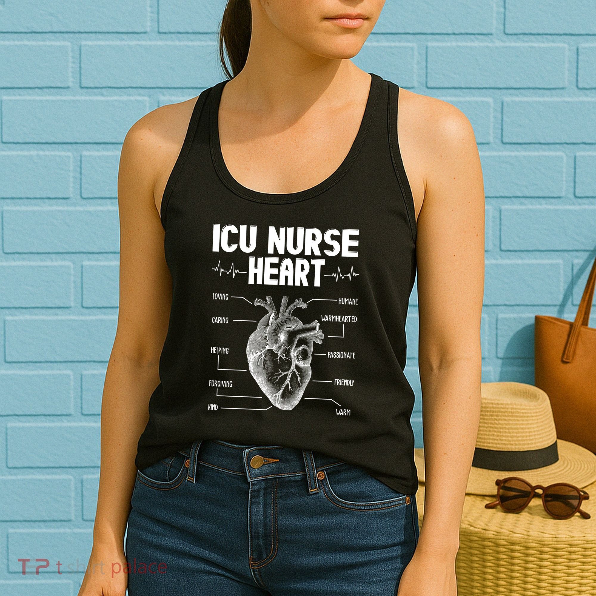 ICU Nurse Heart Women's Tank Top