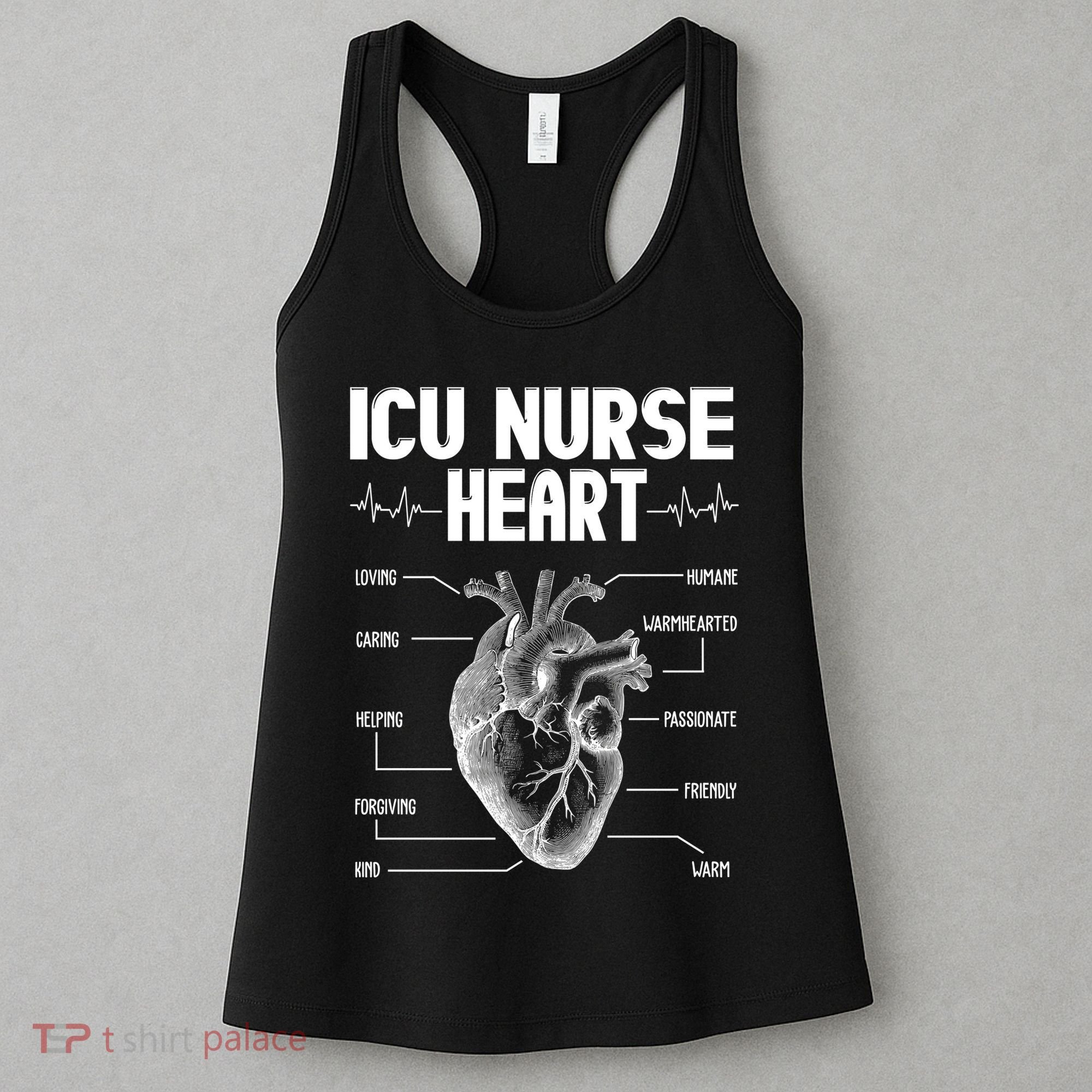 ICU Nurse Heart Women's Tank Top