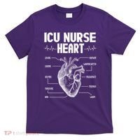 ICU Nurse Heart T-Shirt thumb 0