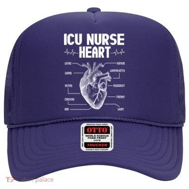 ICU Nurse Heart Hat