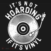 Its Not Hoarding If Its Vinyl Record Lover Collector Kids Sweatshirt thumb 2