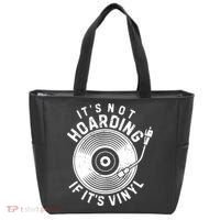 Its Not Hoarding If Its Vinyl Record Lover Collector Tote Bag thumb 0
