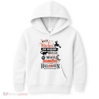 Its Near Halloween Witches Go Riding Festive Kids Hoodie thumb 0