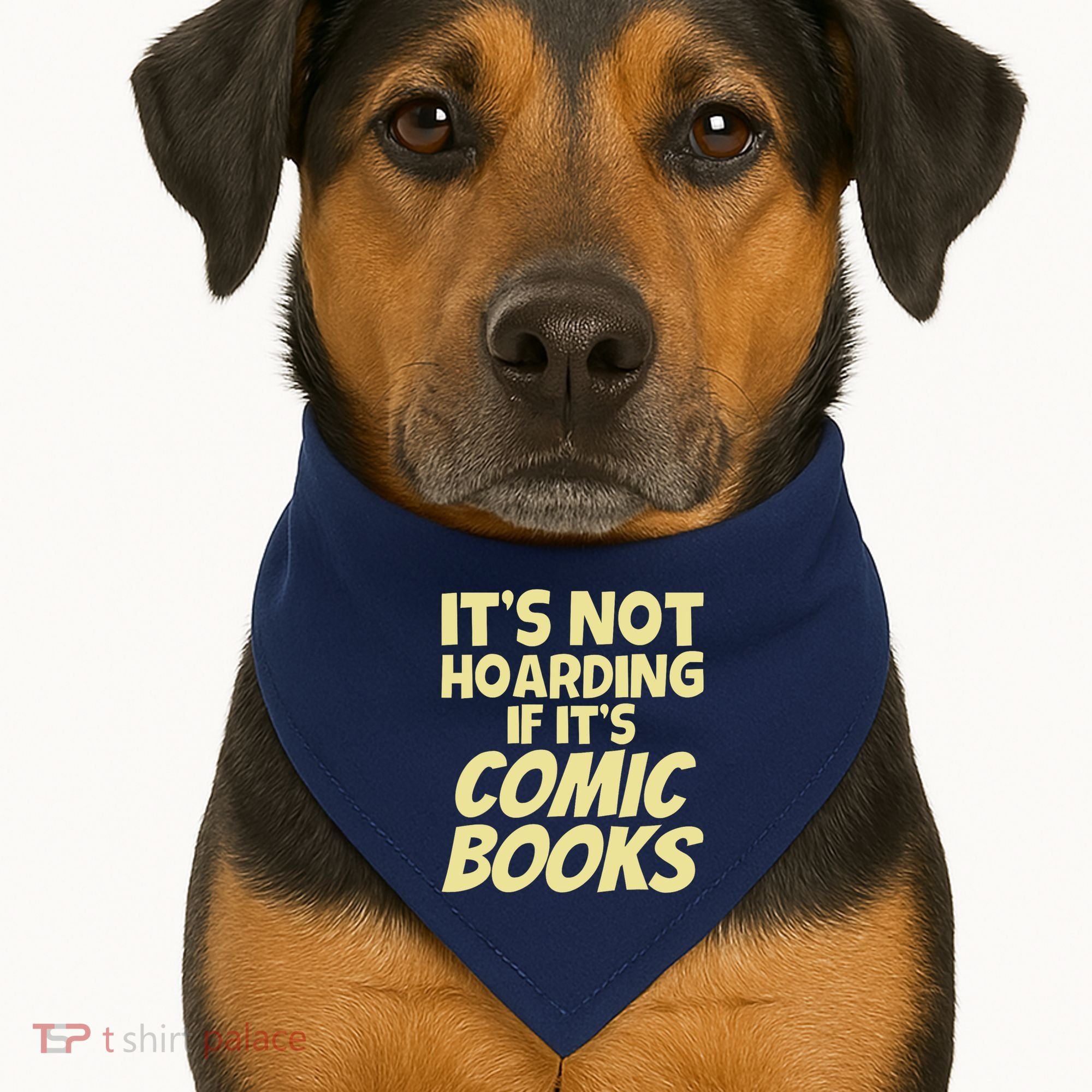 ItS Not Hoarding If ItS Comic Books USA-Made Doggie Bandana