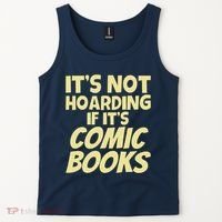 ItS Not Hoarding If ItS Comic Books Tank Top thumb 2