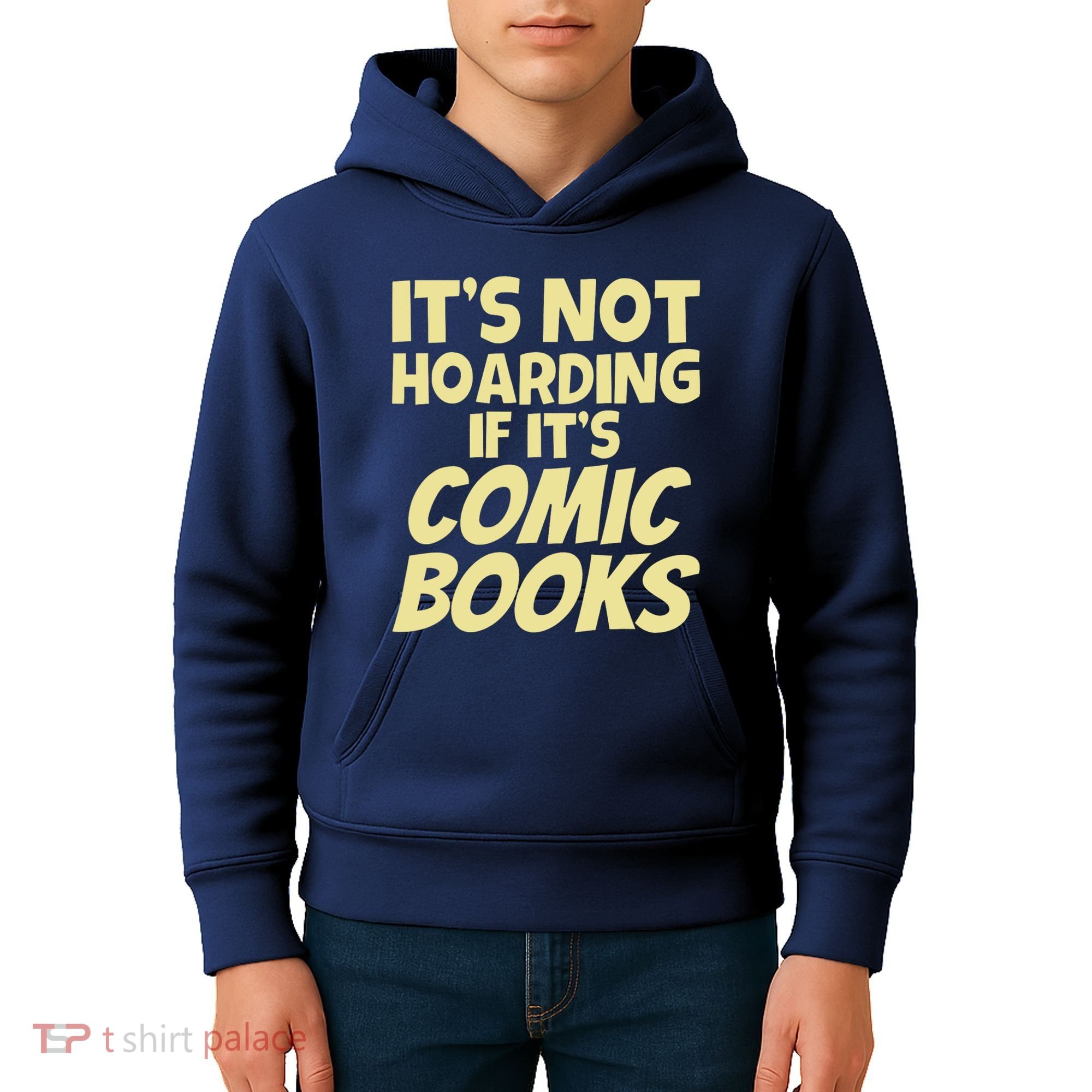 ItS Not Hoarding If ItS Comic Books Kids Hoodie