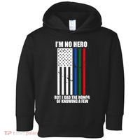 IM No Hero Bu I Had The Honor Of Knowing A Few Toddler Hoodie thumb 0