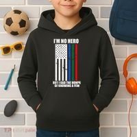 IM No Hero Bu I Had The Honor Of Knowing A Few Kids Hoodie thumb 2